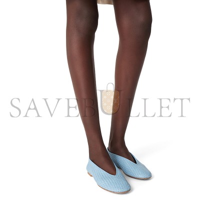 BOTTEGA VENETA ROSA BALLERINA 837887V4VE09113 BOTTEGA VENETA ROSA BALLERINA 837887V4VE09113